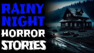 True Rainy Night Scary Horror Stories for Sleep  Black Screen With Rain Sounds Vol 3 [upl. by Kcod292]