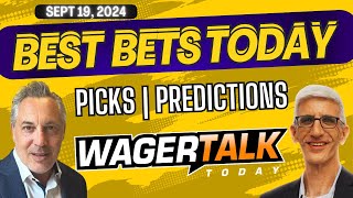 Free Best Bets and Expert Sports Picks  WagerTalk Today  College Football and NFL Picks  919 [upl. by Fawn80]