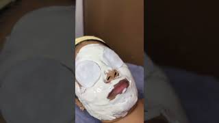 Vit C Facial Treatment 💆‍♀️facial facialcleanup hydrafacialtreatment fypyoutube fyp facebook [upl. by Aivad]