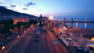 Port de Bastia vu du ciel par drone [upl. by Nagah259]