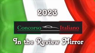 Concorso Italiano 2023  In the Review Mirror [upl. by Yulma]