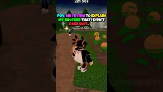 POV YOU RAGED…😭👿• roblox mm2 mm2roblox robloxmemes funny memes fyp blowup pov shorts [upl. by Llenil16]