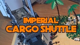 IMPERIAL CARGO SHUTTLE MOC  Lego Star Wars Rogue One [upl. by Cecile]