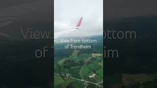 above the sky ready to take off couple family traveling airport Trondheim [upl. by Iaw]