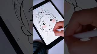 Crie desenhos com simetria drawing ilustracion procreate [upl. by Ylellan773]