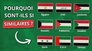 Pourquoi les drapeaux arabes se ressemblentils tant [upl. by Eintroc]