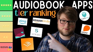 Tier Ranking the BEST Places to get Audiobooks 🎧📚 [upl. by Kutzenco]