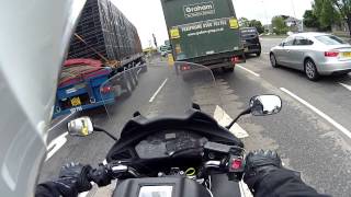 Honda NT700Vs Blairgowrie to Dundee  3 [upl. by Trauner82]