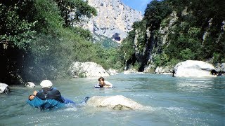 Canyoning Gorges du Verdon I ProvenceAlpesCôte dAzur Var 1994 [upl. by Ellissa]