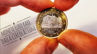 MONETE EURO RARE trovate in circolazione  € Agosto 2018 Euro Coins found in circulation [upl. by Jaal131]