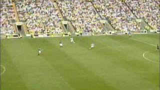 Henrik Larsson chipped goal for Celtic against rangers [upl. by Aleta]