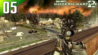 CoD Modern Warfare 2 100 Veteran Walkthrough Part 5  Wolverines No Commentary [upl. by Arrotal]