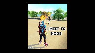 I MEET 🥰 TO NOOB 🫶 PLAYER freefire shortsfeed foryou noob viralvideo video shorts gaming ff [upl. by Edouard208]