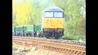 Forders Sidings and Kempston Hardwick May 1991 [upl. by Esilahs]