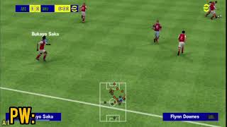 ARSENAL VS WEST HAM UNITED  GAME PES PPSSPP 1 [upl. by Vevay]