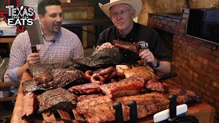 The Pit Master shares his secrets of Texasstyle barbecue at Blacks BBQ Texas Eats [upl. by Wendalyn494]