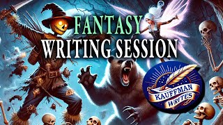 Live FANTASY writing session  Writing epic scenes in Last Scarecrow  Kauffman Writes ep 157 [upl. by Erikson383]