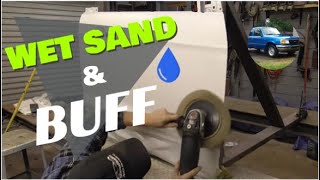 How to Wet Sand and Buff New Paint  Single Stage or BCCC [upl. by Viva]