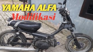 Yamaha alfa modif murah [upl. by Evyn395]