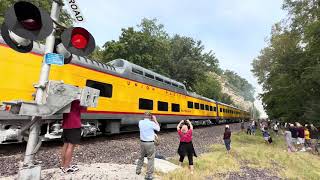 Union Pacific Big Boy 4014 at Cliff Cave St Louis Missouri 9122024 [upl. by Eiraminot821]