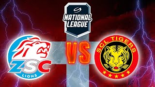 ZSC LIONS VS SCL TIGERS  ŠVEICES AUGSTĀKĀ LĪGA  REGULĀRĀS SEZONAS 12 SPĒLE [upl. by Bary]