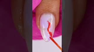 Quick amp Easy Marble Nails with Blooming Gel [upl. by Apollus]