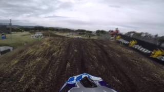 First GoPro Lap of Leon with Damon Graulus MXGP of Mexico 2016 [upl. by Ezaria]