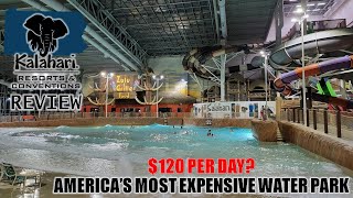 Kalahari Poconos Review Pennsylvanias Largest Indoor Water Park  USAs Most Expensive Water Park [upl. by Osnofedli570]