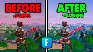 The BEST OPTIMIZATION For FORTNITE Season 3 ✅ FPS BOOST [upl. by Anatnom444]