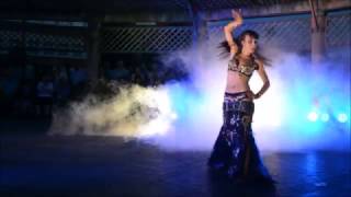 Siria Danza  Bellydance Abanicos y solo de percusión [upl. by Nonnahsed]