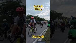 LETAPE MELAKA 2024 GOOD LUCK CLIMBING😁 cycling insta insta360acepro roadbike bike letape [upl. by Bartley509]