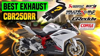 Honda CBR250RR Exhaust Sound 🔥 ReviewUpgradeModsStockAkarapovicYoshimuraArrowAustinRacing [upl. by Gefen629]