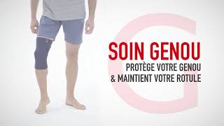 Soin genou  genouillère rotulienne Gibaud [upl. by Nitsu]