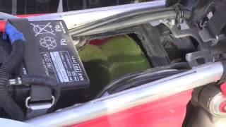 2012 Honda CRF250X Jetting Airbox Smog [upl. by Atnohsal]