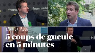 Yannick Jadot élu à la primaire éco  retour sur cinq coups de gueule du député européen [upl. by Lindeberg606]