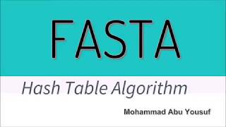 FASTA Algorithm  FASTA Bioinformatics Hash Table  FASTA  Pairwise Alignment  Bangla  English [upl. by Margaret436]