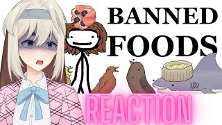 Banned and Controversial Foods Sam ONella Academy REACTION [upl. by Anit]