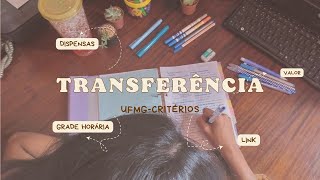 TRANSFERÊNCIA EXTERNA FISIOTERAPIA UFMG [upl. by Noired897]