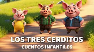 Los Tres Cerditos 🐷🏠  Cuentos infantiles en español [upl. by Fisken]