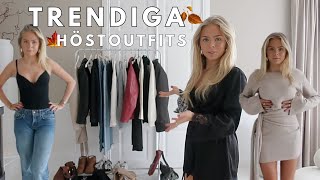 TRENDIGA HÖSTOUTFITS 2024 🍂 [upl. by Glarum]