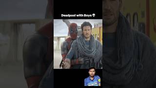 Deadpool with Boy🤣🤣 deadpool marvel deadpooledit marvel deadpool3 [upl. by Lecroy]