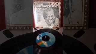 LOUIS ARMSTRONG  LA VIE EN ROSE 45rpm [upl. by Rebe]