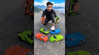 2 RC Racing car vs remote control super car remotecontrolcar [upl. by Meadow]