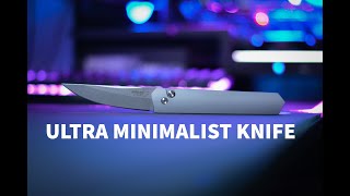 THE ULTRA MINIMALIST KNIFE  ProTech x Boker Plus Kwaiken [upl. by Ahseer]