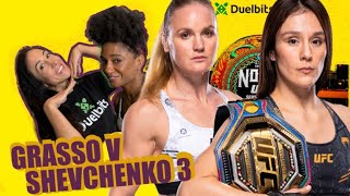 Alexa Grasso VS Valentina Shevchenko 3 Predictions [upl. by Suzie594]