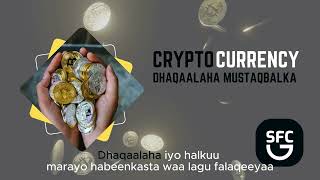 Crypto Currency Waa Dhaqalaha Mustaqbalka Somali Finance Club [upl. by Nason]