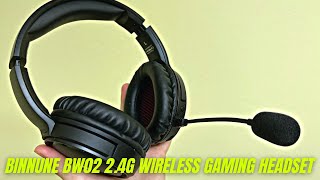 BINNUNE BW02 24G Wireless Gaming Headset with Microphone for PS4 PS5 Review amp Test [upl. by Letisha189]