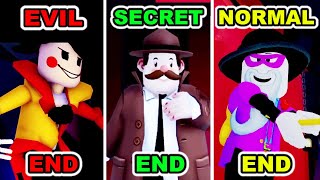 Break In 2  All 3 Endings Normal Secret Evil ROBLOX [upl. by Oba]