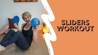 Pilates Sliders Workout [upl. by Wittie]