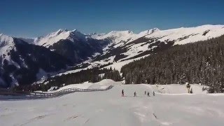 Saalbach Hinterglemm Piste 28 bis Rosswald 6er [upl. by Lizbeth]